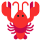 Lobster emoji on Microsoft